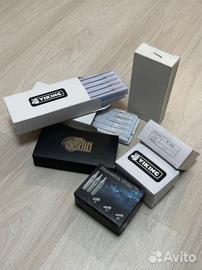 Иглы и типсы для тату