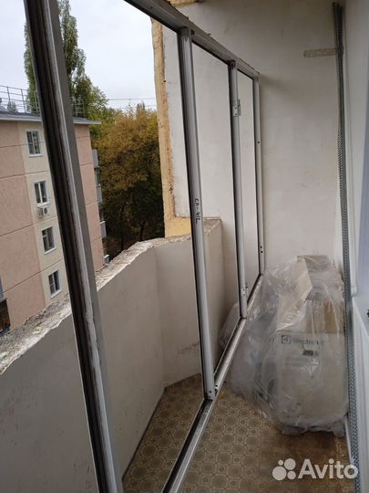 Алюминиевая конструкция на балкон