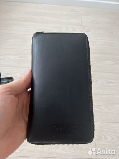 Мужской кожаный клатч