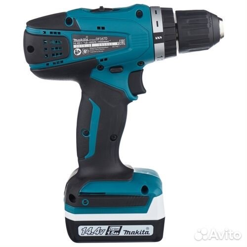 Дрель-шуруповерт аккумуляторная Makita DF347DWE Li