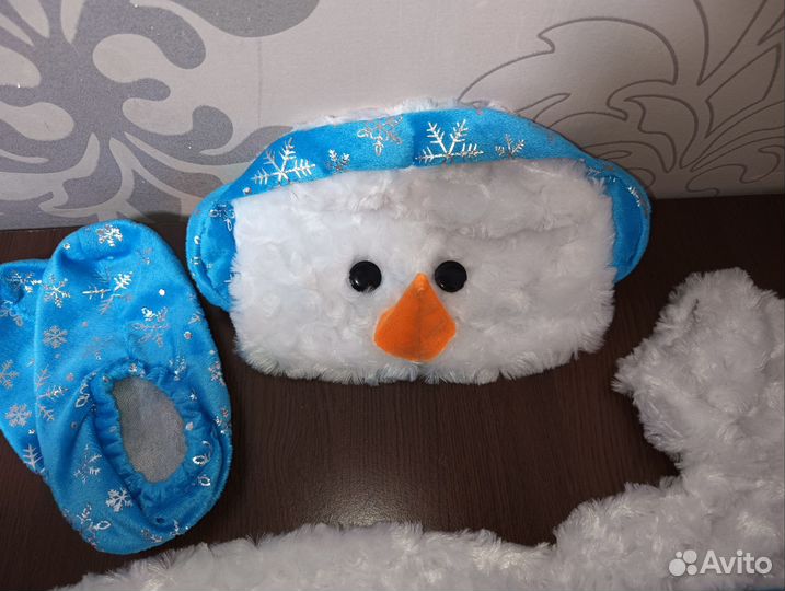 Костюм снеговичка детский