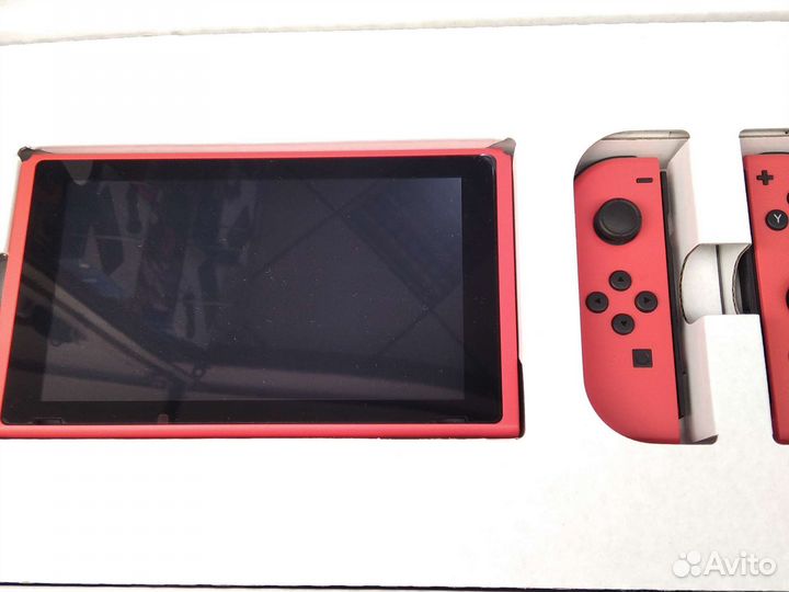 Nintendo switch (2 Rev) Mario Red