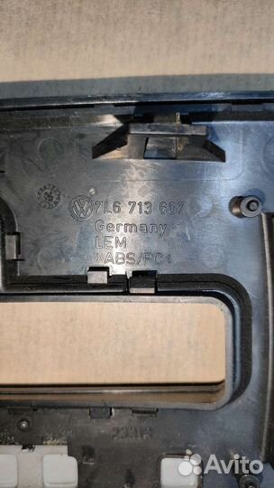 Накладка декоративная на кулису АКПП Туарег