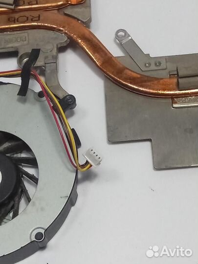 Вентилятор в сборе с со для Lenovo G580 (Б/У)
