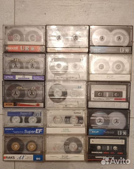Аудиокассеты с записью