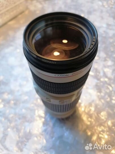 Canon zoom lens ef 70-200mm 1:4 l is USM