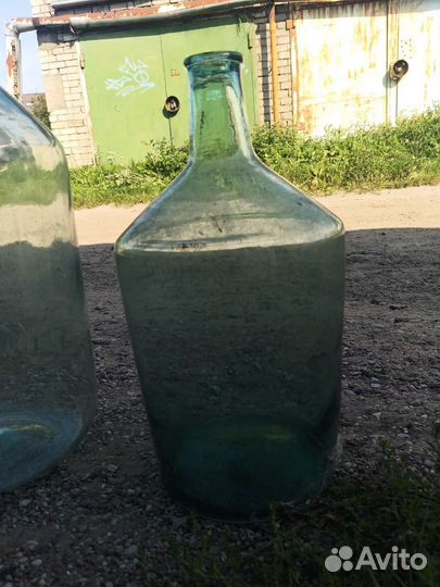 Бутыль стеклянная 20 литров и 10 литров