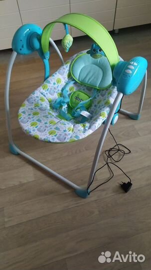 Детские электронные качели новые