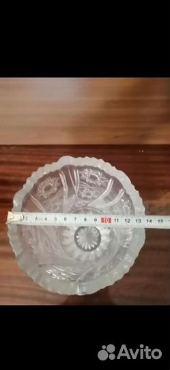 Ваза хрустальная СССР