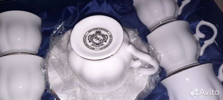 Чайный сервиз фарфор в коробке Best Home Porcelain