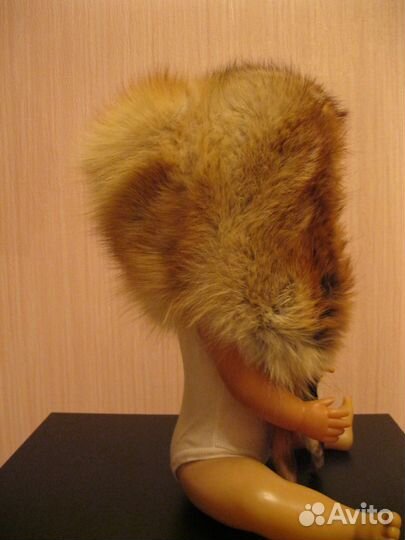 Шапка эскимоска рыжая лиса. Торг