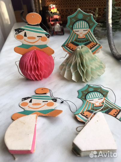 Елочные игрушки СССР