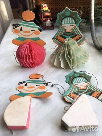 Елочные игрушки СССР