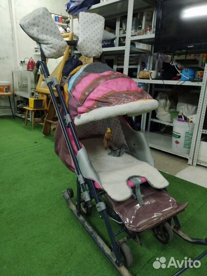 Коляска санки