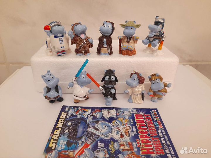 Киндер серии Бегемоты