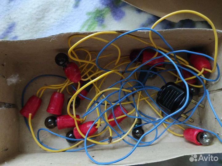 Электро гирлянда ëлочная СССР