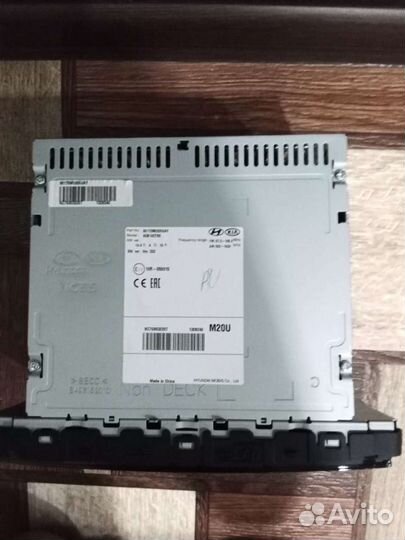 Штатная магнитола