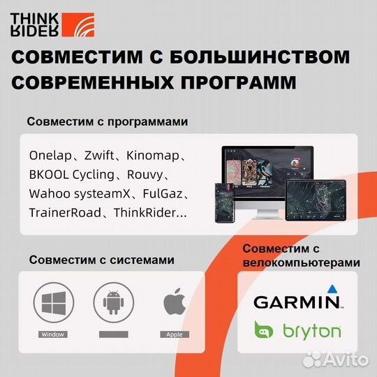 Велосипедный станок Thinkrider X2 Max