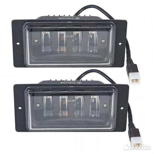 Фара противотуманная Лада 2110 2115 4 LED