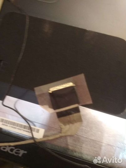 Acer aspire 5552g крышка и рамка матрицы