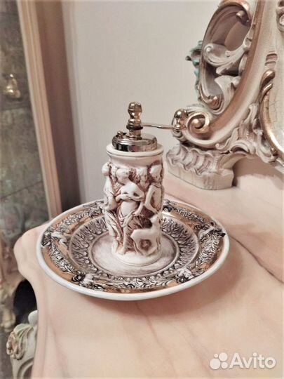 Набор для специй Capodimonte фарфор винтаж Италия