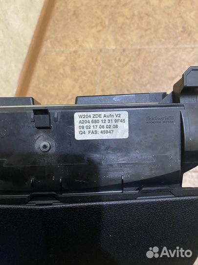 Экран магнитоллы w 204