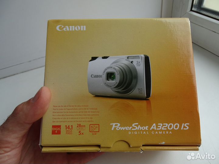 Новый Canon A3200 is фотоаппарат