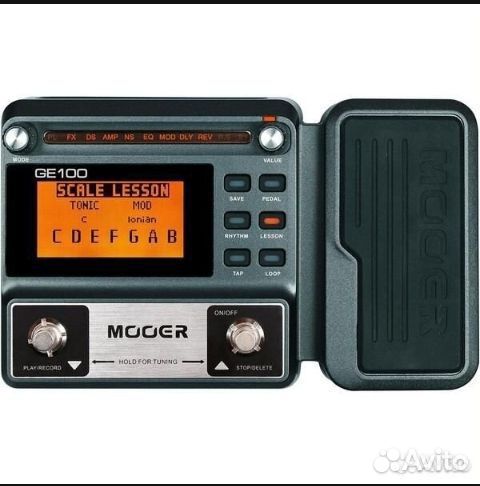 Гитарный процессор ge100
