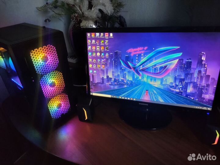 Игровой пк Ryzen5600g/RTX3060ti/16g/nwme512g/hd1tb