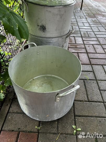 Кастрюля алюминиевая 50 литров