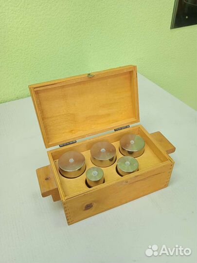 Набор гирь для весов от 0,5кг до 2 кг Сапсан