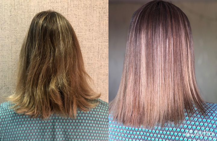 Кератиновое выпрямление, ботокс волос