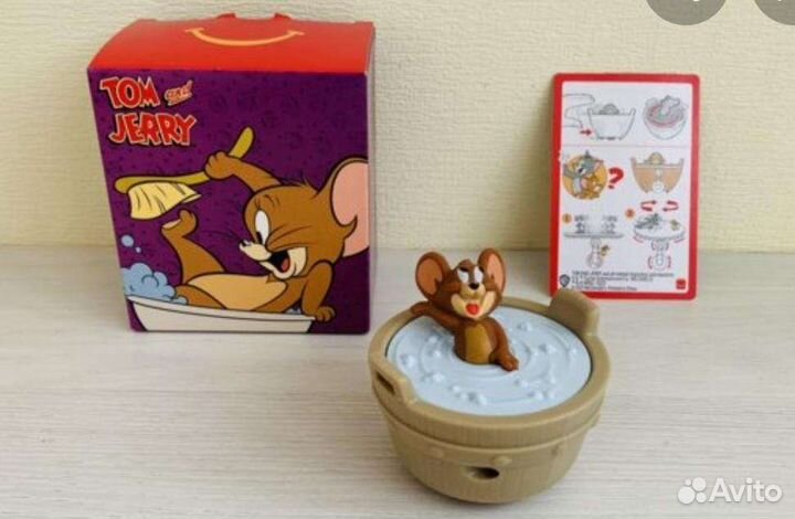 Игрушки McDonald's Том и Джерри