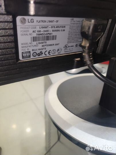 Монитор 19' LG L194WT-SF