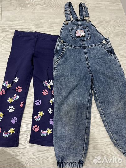 Штаны на девочку 104
