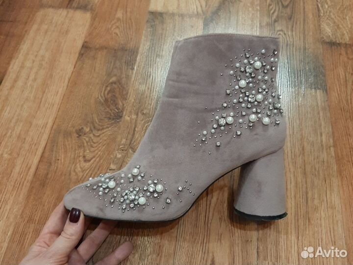 Ботильоны zara р. 38 - 39