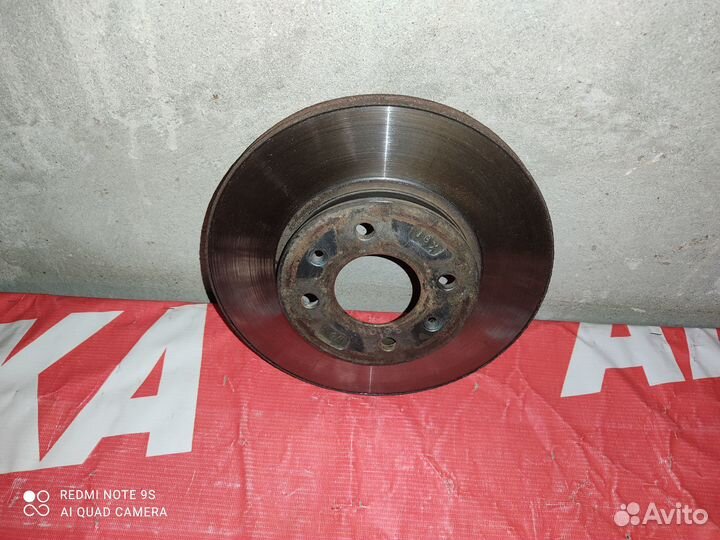 Диск тормозной передний Хендай Солярис