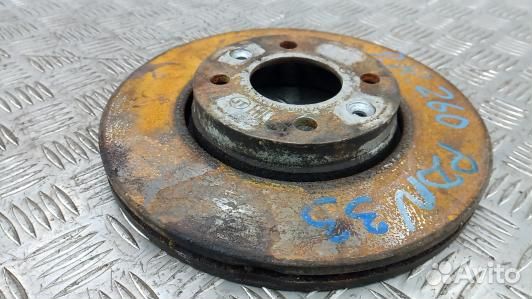 Диск тормозной передний renault megane 2 (PDN33N60