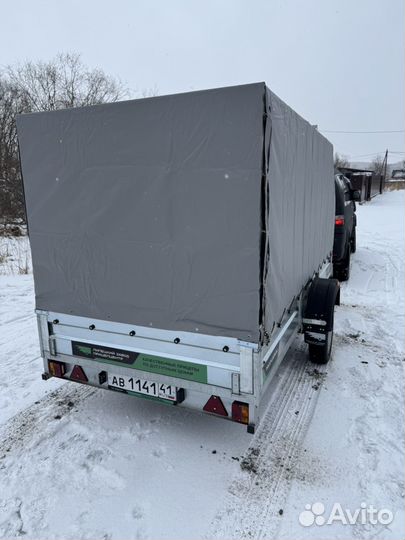 Прицеп легковой 3,5x1,5м новый