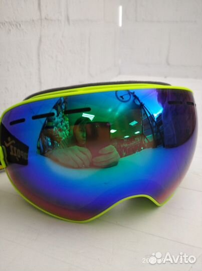 Маска горнолыжная copozz Green