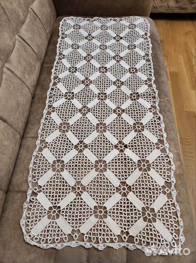 Дорожка размер 110 *45, кружево, СССР