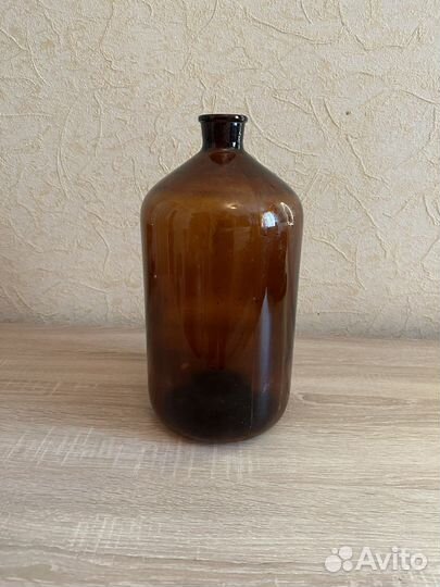 Бутыль коричневое стекло 6 литров