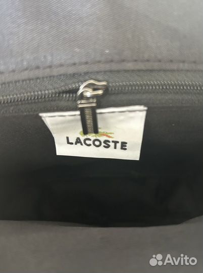 Сумка мужская через плечо Lacoste (функциональная)