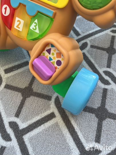 Ходунки каталка fisher price собака