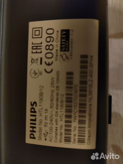 Саундбар Philips HTL1190B 2.0; 40Вт; RCA; оптич. в