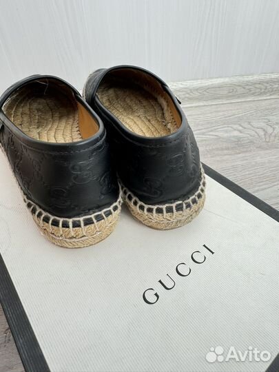 Эспадрильи gucci