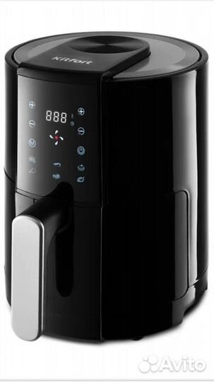 Аэрогриль новый Kitfort KT-2225 чёрный