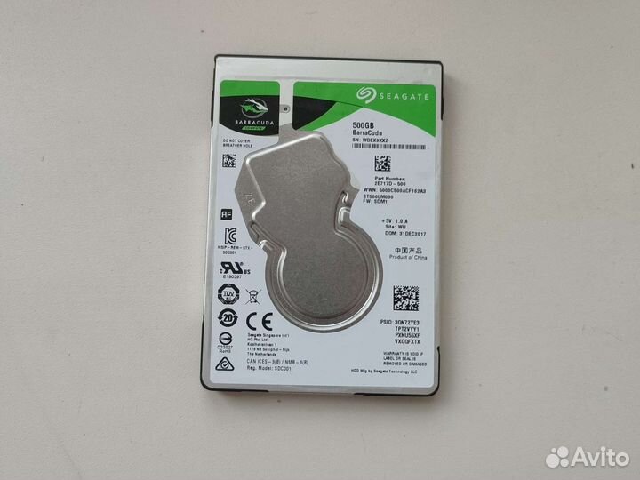 Жесткий диск 500 гб 2.5 Seagate