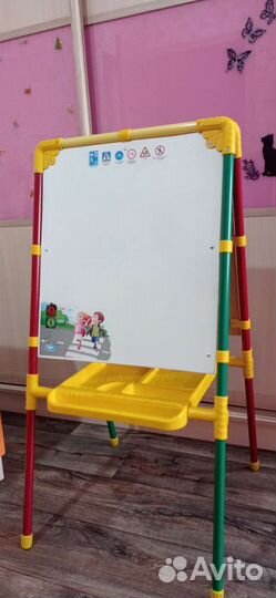 Мольберт детский двухсторонний