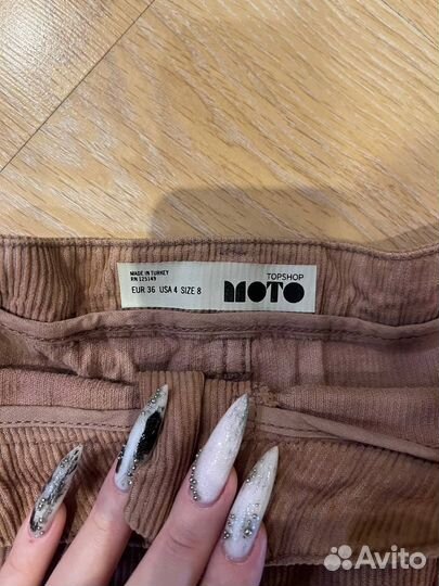 Юбка вельветовая